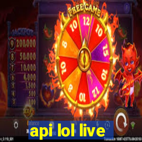 api lol live